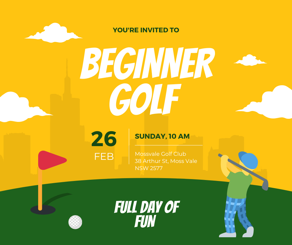 Southern Highlands Beginner Golf Day