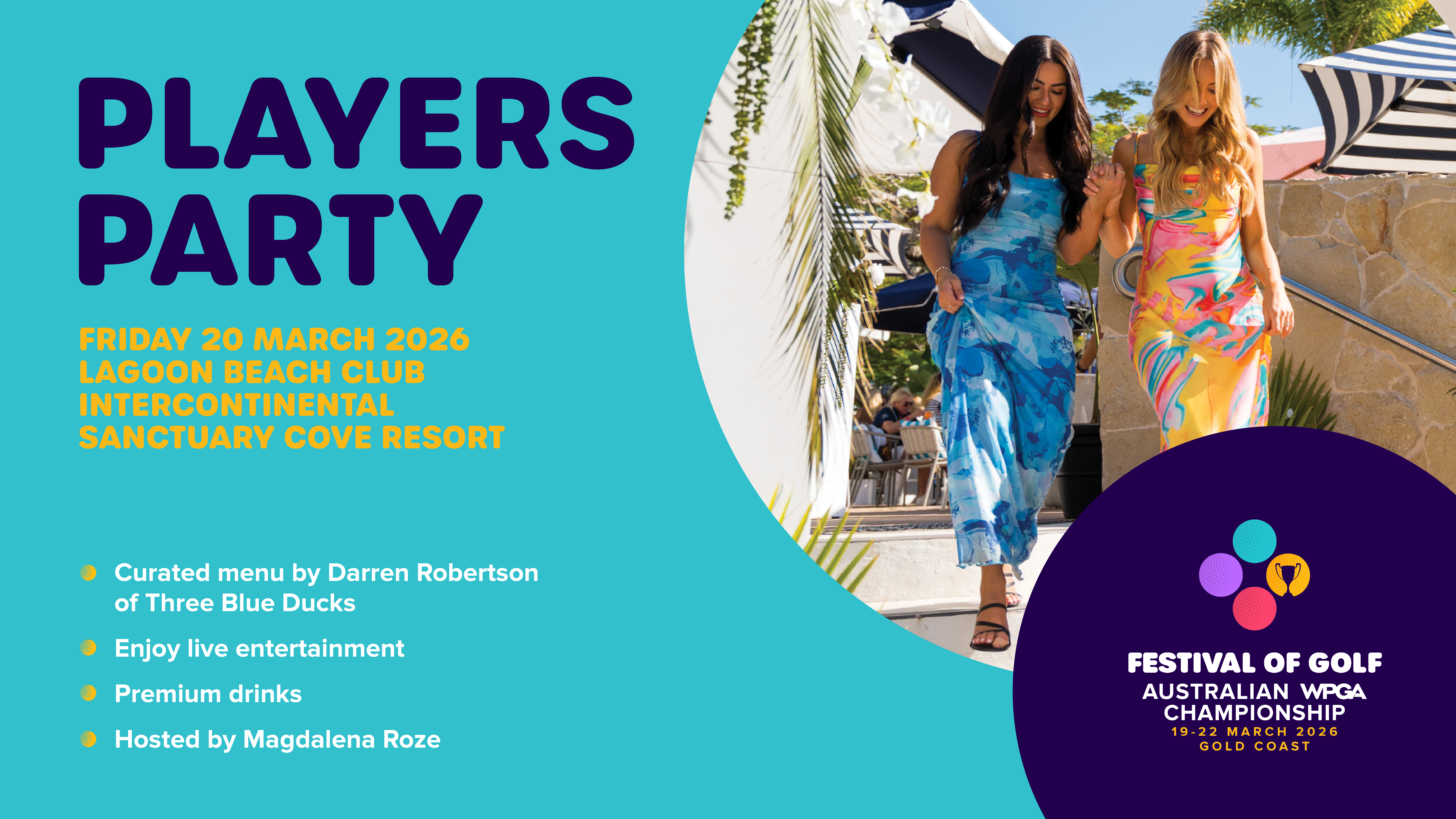 "Enter and tell us why-  to win 2x Player Party Tickets"