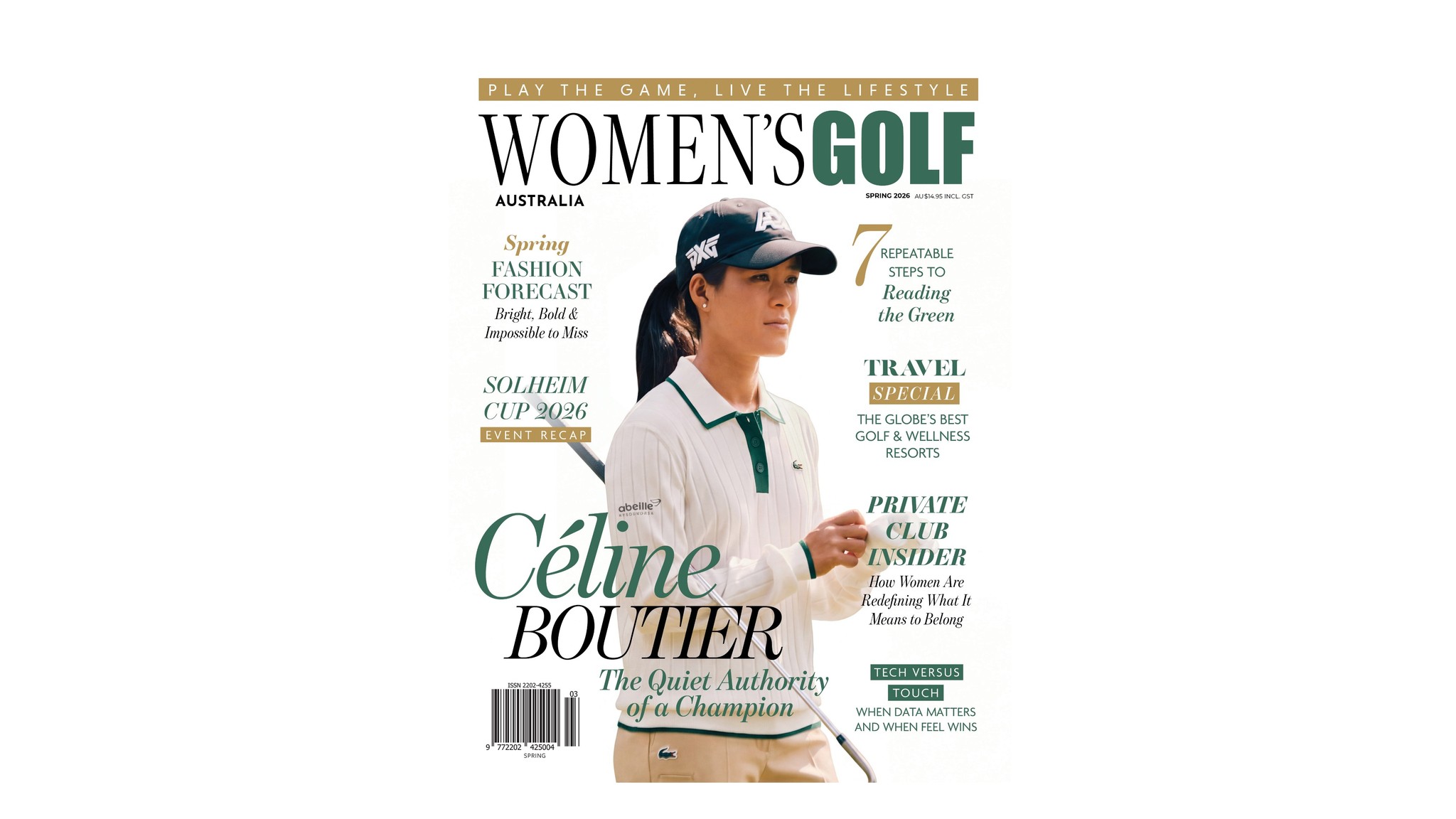 Introducing the Spring Issue of Women's Golf Featuring Céline Boutier
