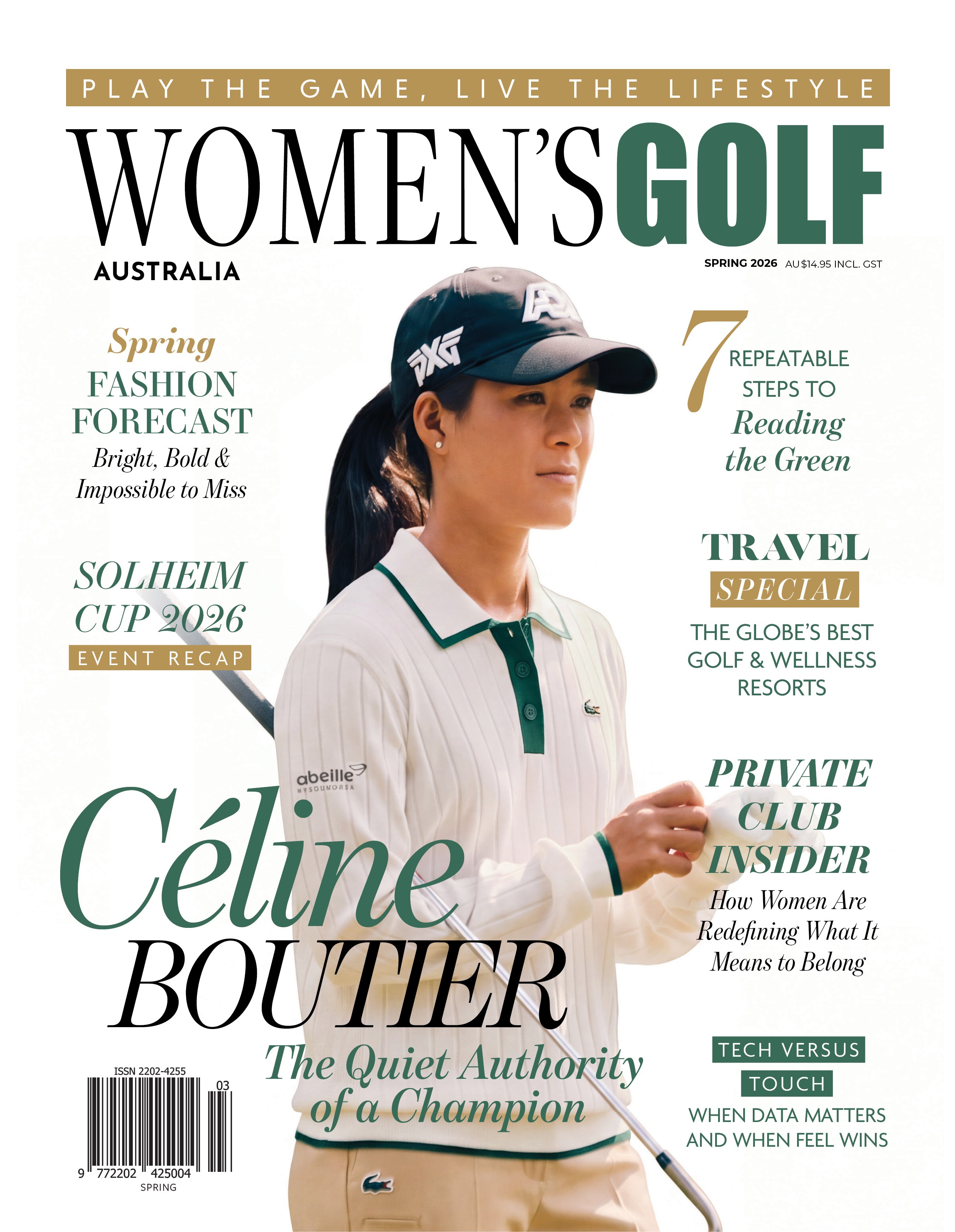 Introducing the Spring Issue of Women's Golf Featuring Céline Boutier